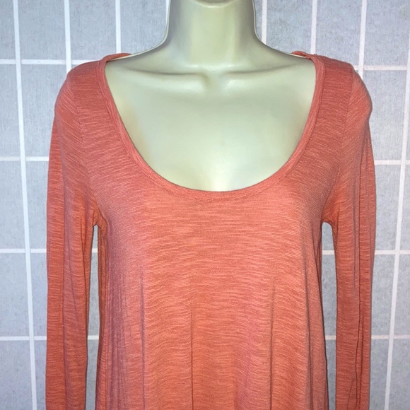 Free People FP BEACH Salmon Pink Boho Tunic/Dress - Picture 4 of 12